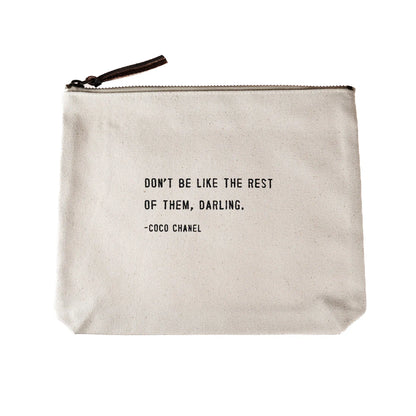 Sugarboo & Co. Canvas Makeup Bag - BHI