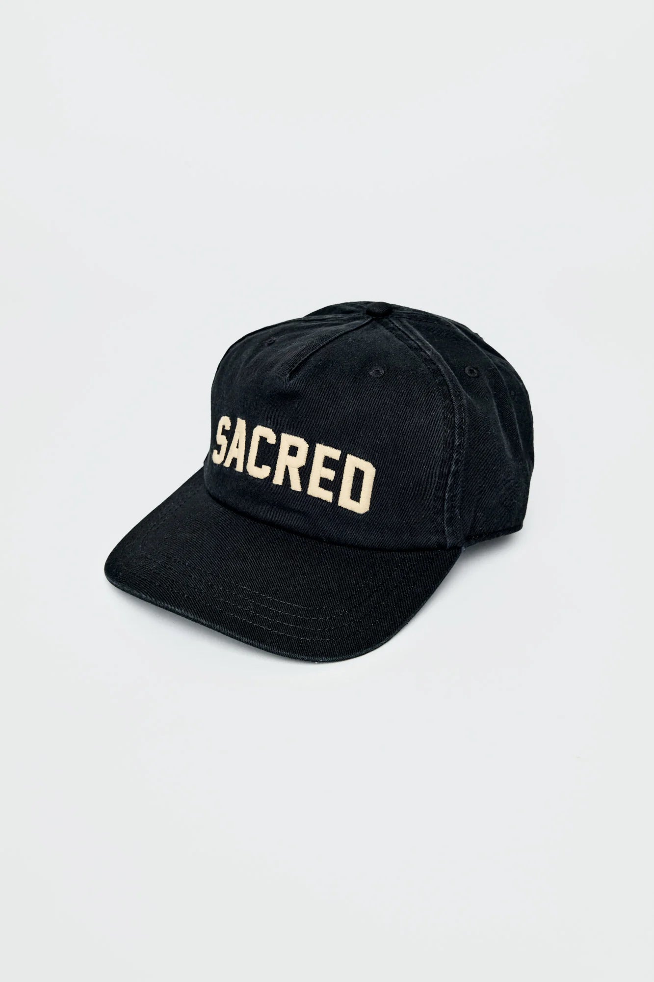 Sacred Canvas Hat - Black -Spiritual Gangster - SP40491016