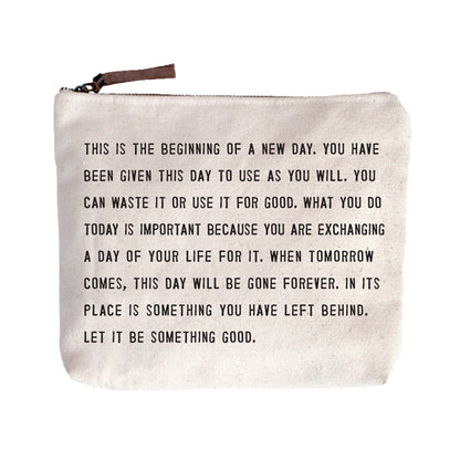 Sugarboo & Co. Canvas Makeup Bag - BHI