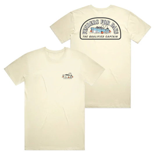 Qualified Captain Fenders Tee | Pale Yellow