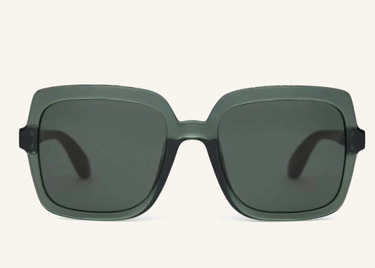 Tom’s Athena Sunglasses - Spruce Crystal/Green Grey - BHI