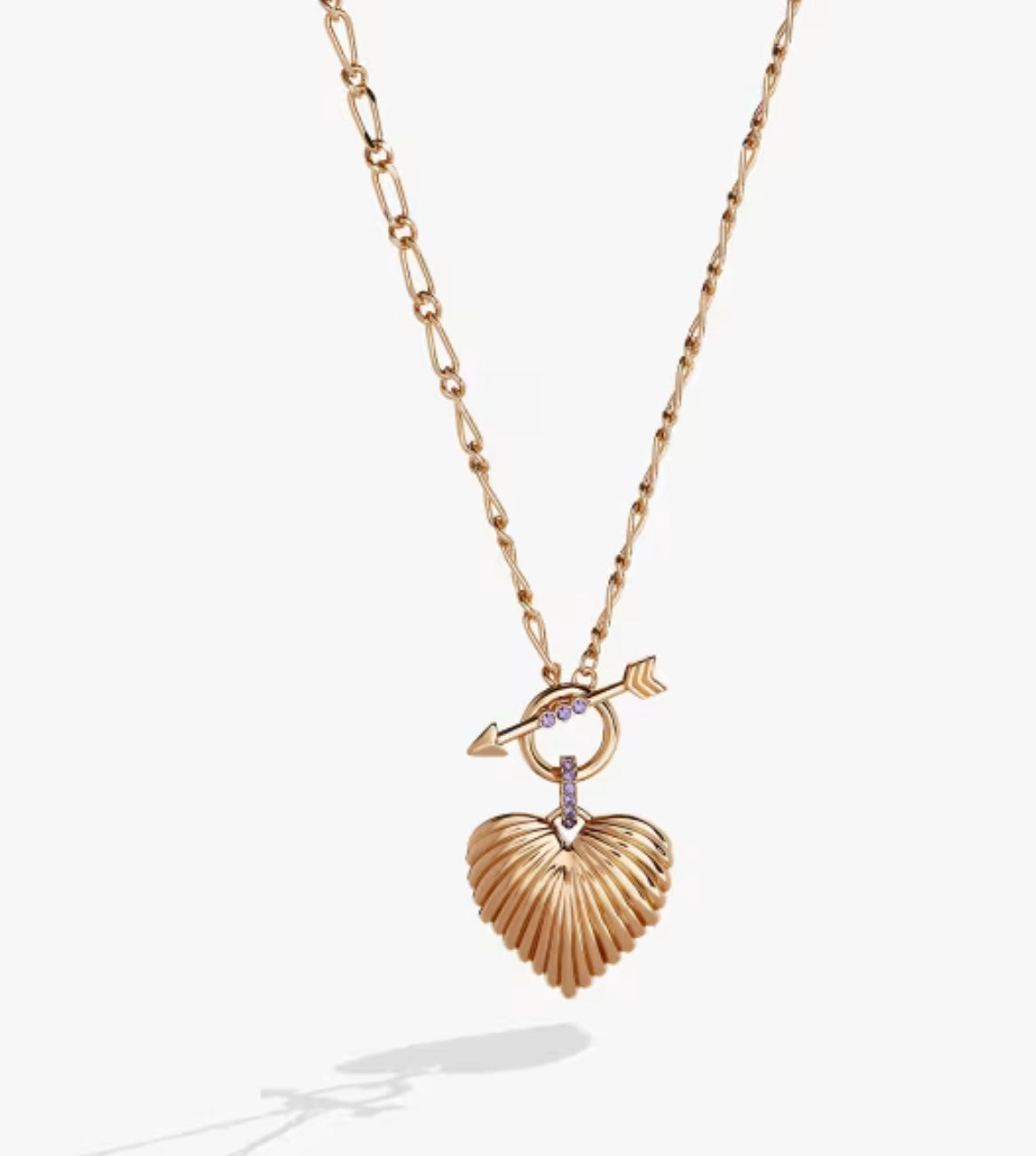 Puffy Heart Toggle Necklace - Alex & Ani