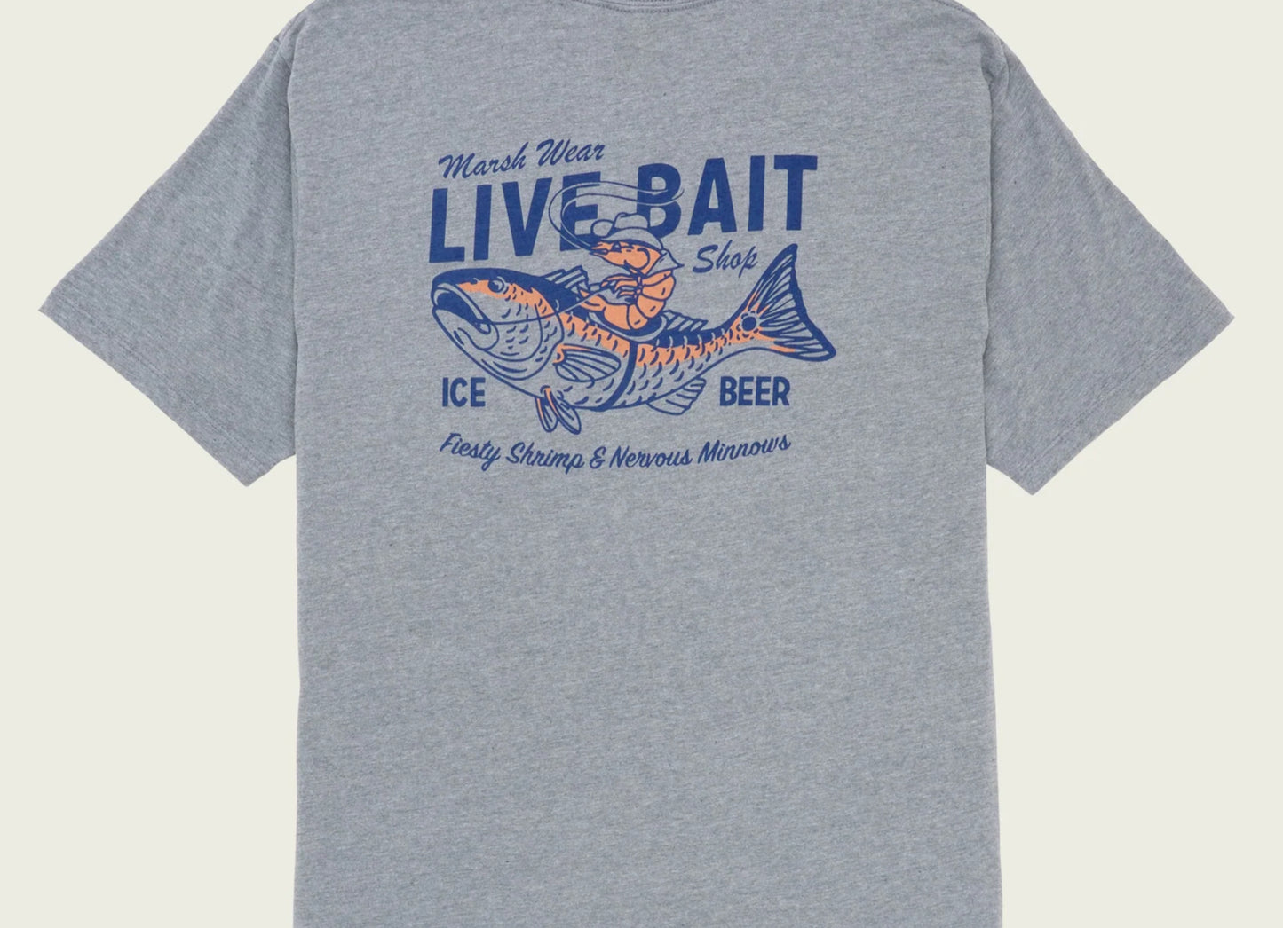 Marsh Wear Live Bait Mens SS T-Shirt-BHI