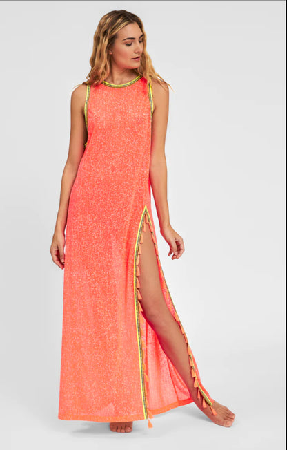 Pitusa Tassel Slit Dress - BHI