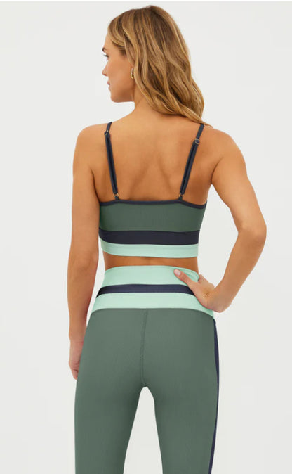 Eva Top - Palm Paraside Colorblock - Beach Riot