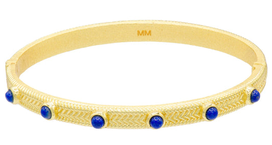 Bracelet - Estes-18kt/Lapis-Marcia Moran