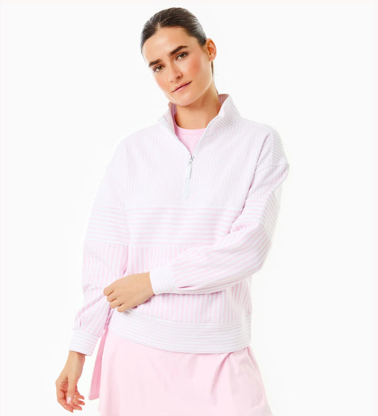 Addison Bay - Soft Luxe Varsity Quarter Zip - BHI