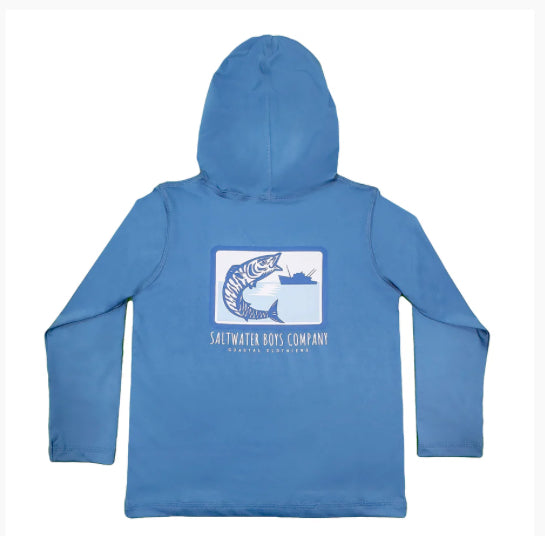 Saltwater Boys Company - WAHOO PERFORMANCE HOODIE-BHI