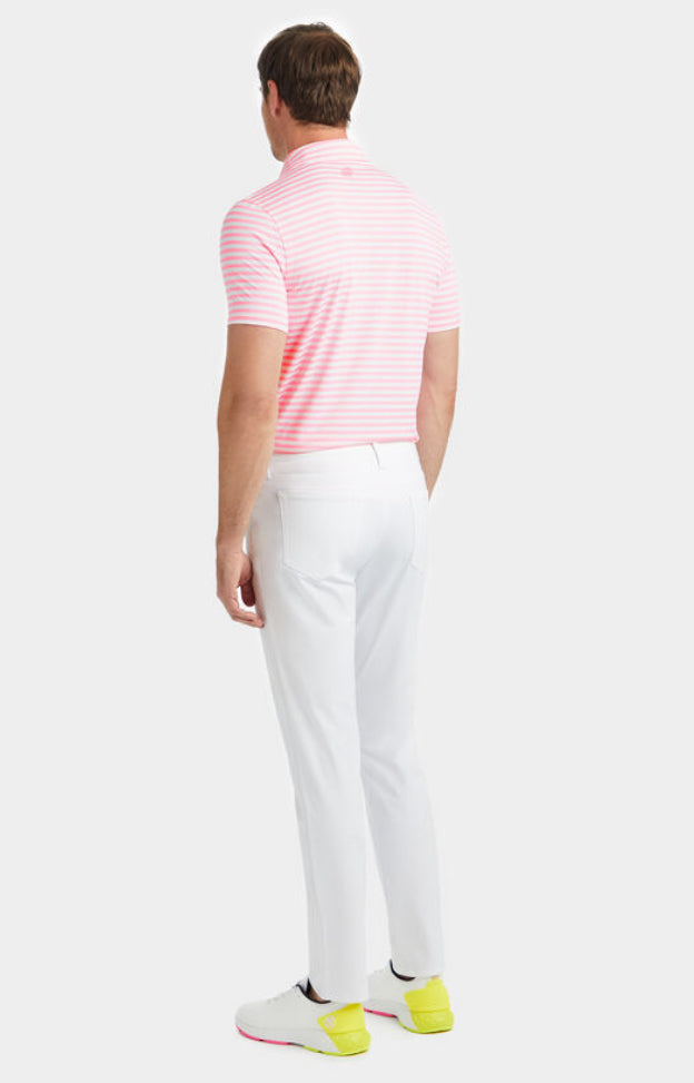 PERFORATED STRIPE POLO - Candy - GMP000032 - Gfore