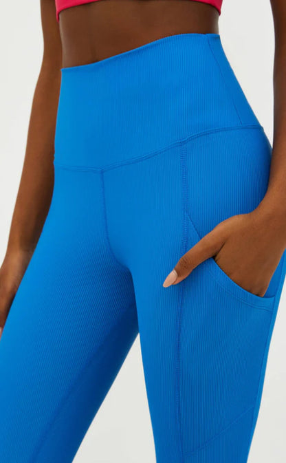 Beach Riot Summer Leggings Bluebell