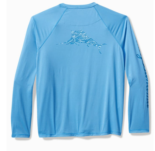 Tommy Bahama Men’s Chill Time Surf Crew L/S-BHI