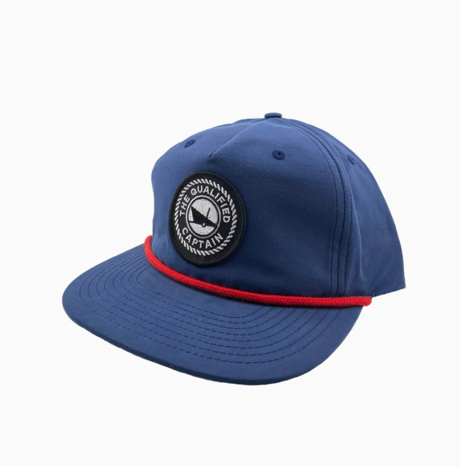 The Qualified Captain - Embroidered Patch Grandpa Hats - BHI