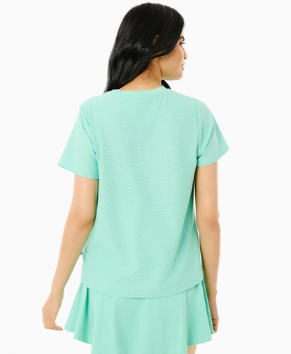 Addison Bay Walnut Short Sleeve - Navy- BHI