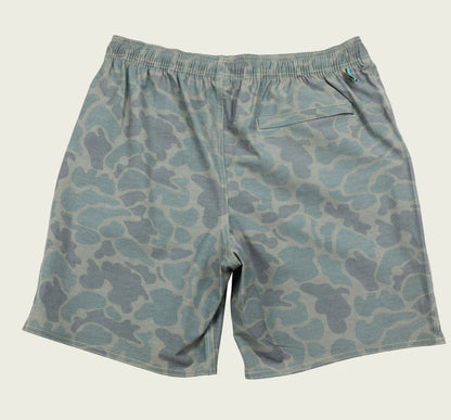 Green Mallord Camo Shorts-Marsh Wear