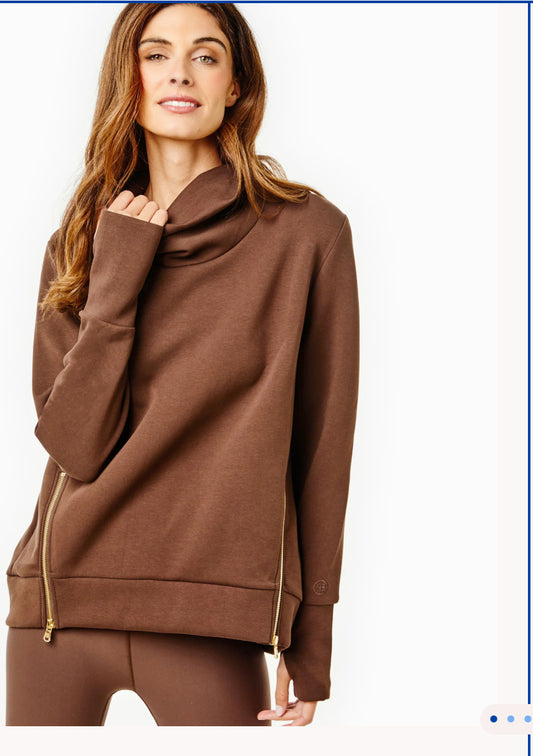 The Everyday Pullover - Chocolate-Addison Bay