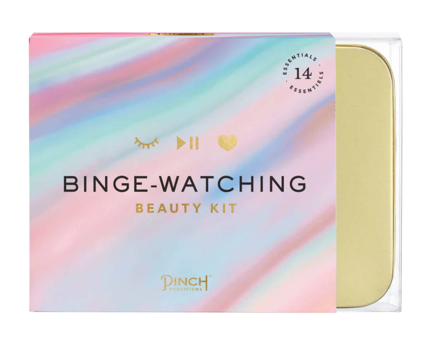 Binge Watching Beauty Kit- Gold -Pinch provisions