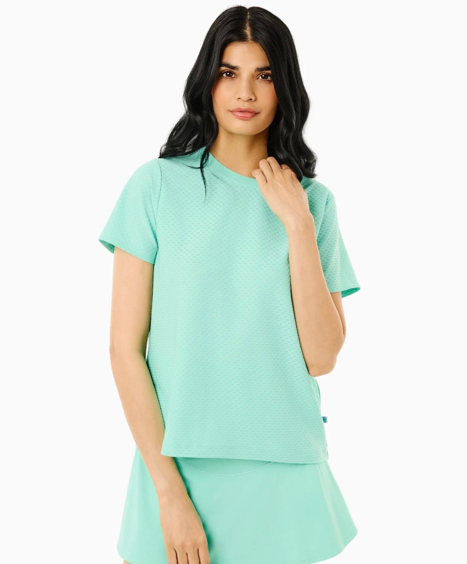 Addison Bay Walnut Short Sleeve - Navy- BHI