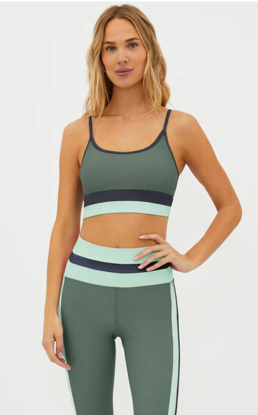 Beach Riot Eva Top - Palm Paraside Colorblock - BHI