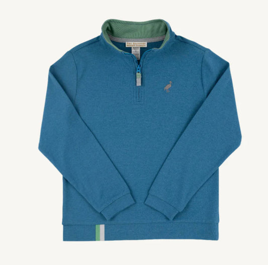 Beaufort Bonnet - Preleptic Hayword Half Zip -Barnsley Blue - BHI