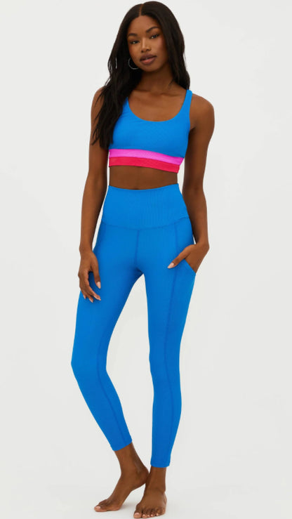 Beach Riot Summer Leggings Bluebell