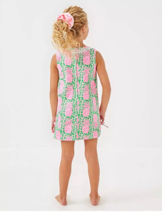 Lilly Pulitzer Girl’s Little Lilly Classic Shift Dress-BHI