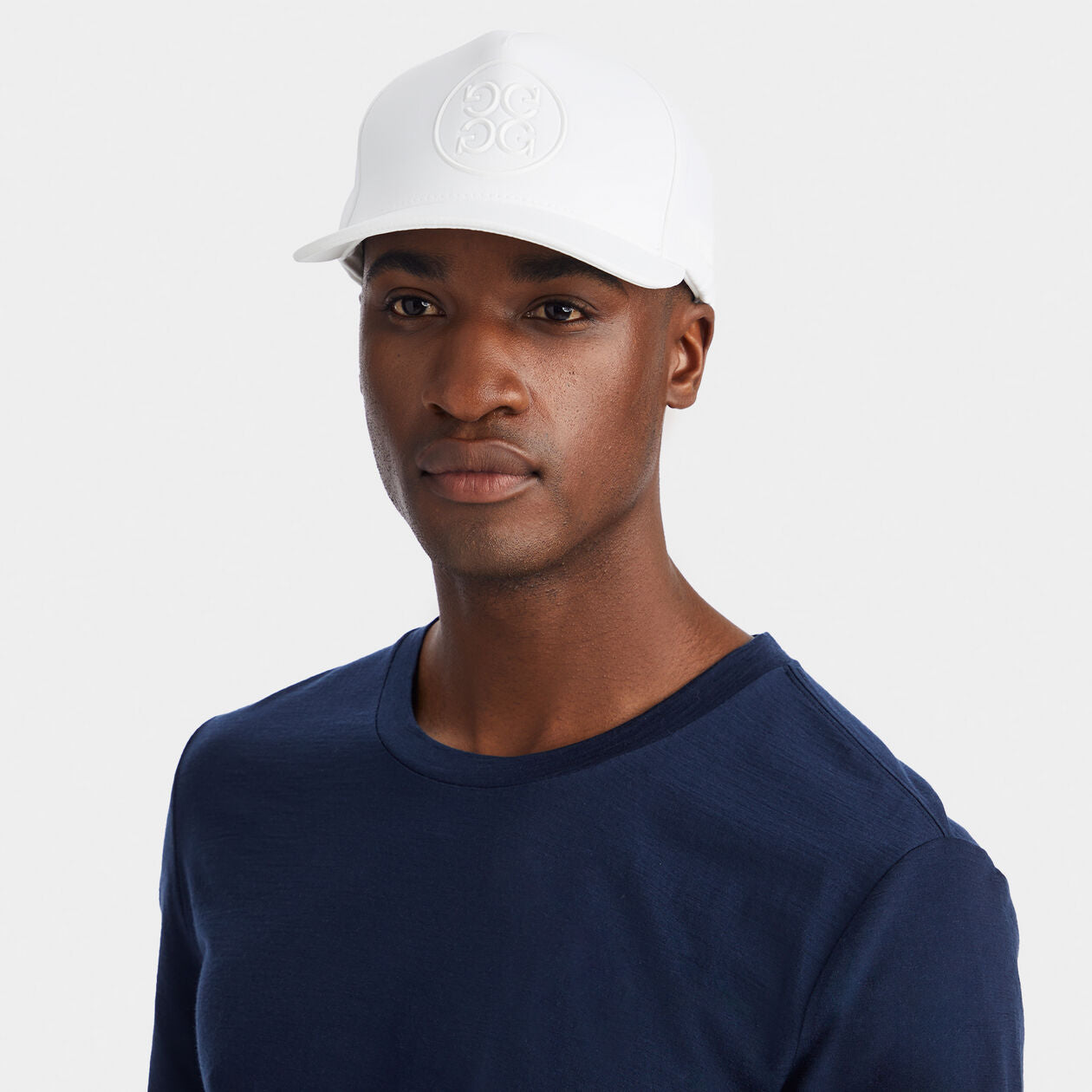 CIRCLE G'S STRETCH TWILL SNAPBACK HAT - Snow - G4AF23H12 - Gfore