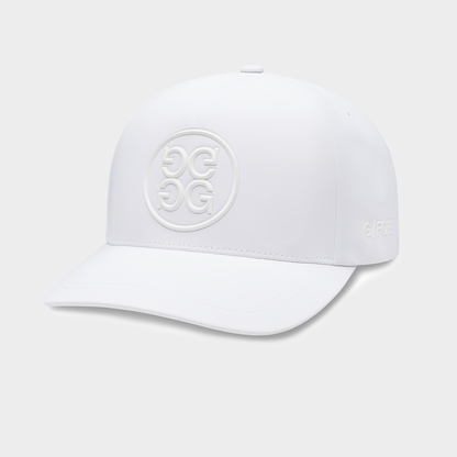 CIRCLE G'S STRETCH TWILL SNAPBACK HAT - Snow - G4AF23H12 - Gfore