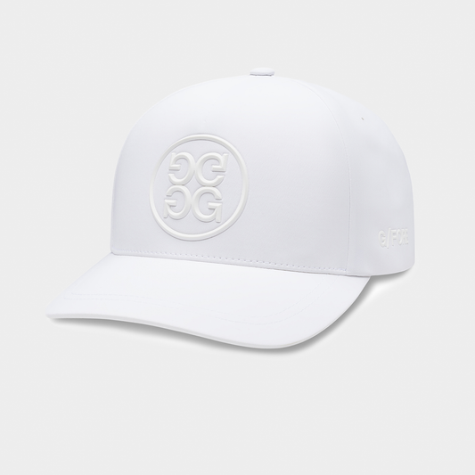 CIRCLE G'S STRETCH TWILL SNAPBACK HAT - Snow - G4AF23H12 - Gfore