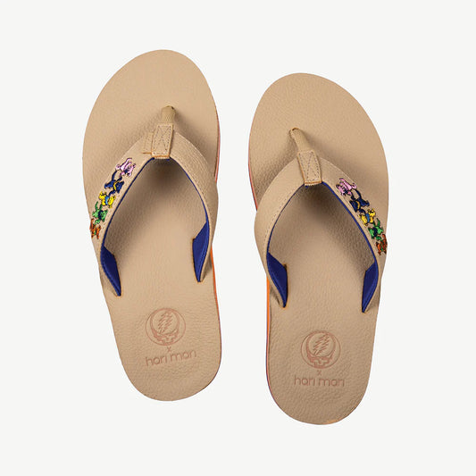 Hari Mari Grateful Dead x Hari Mari Flip Flops