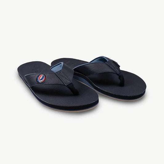 Hari Mari Grateful Dead x Hari Mari Flip Flops | Reverb Blue Mirage