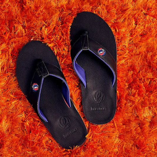 Hari Mari Grateful Dead x Hari Mari Flip Flops | Reverb Raven