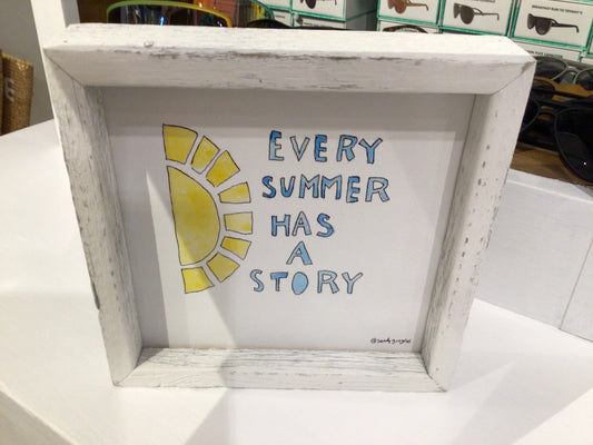 Sandy Gringas Art Print - “Every Summer Has A Story” - BHI