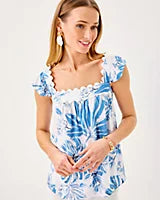 Lilly Pulitzer - Gyah Sleeveless Top - BHI – Coastal Urge