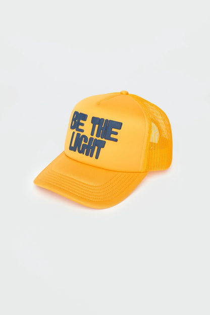Trucker Hat Be The Light - Yellow - Spiritual Gangster