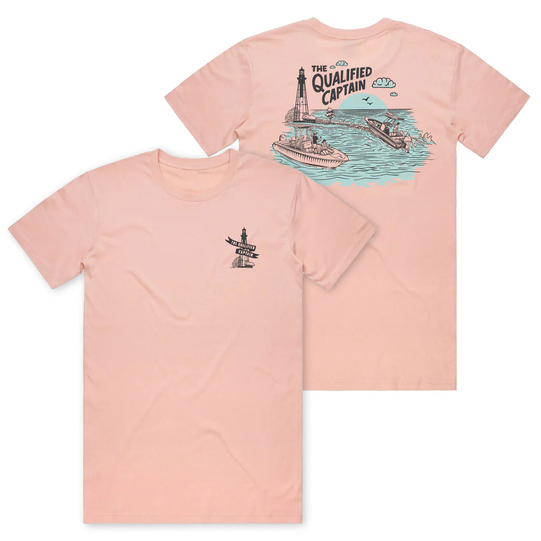 The Qualified Captain - Lighthouse Tee - BHI