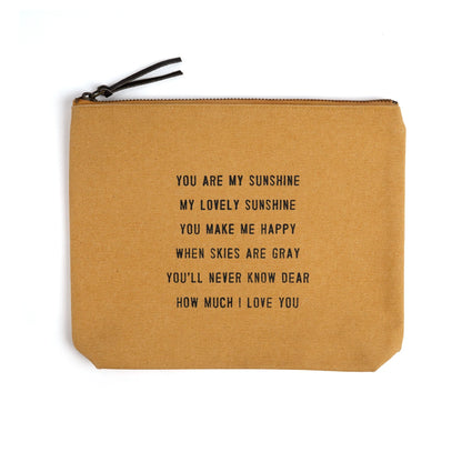 Sugarboo & Co. Canvas Makeup Bag - BHI