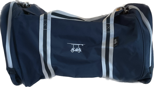 Letterman Duffle Bag - Navy- Jones Sport Co