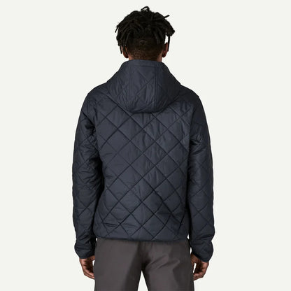 Patagonia Men’s Diamond Quilted Bomber Hoody Jacket - New Navy - BHI