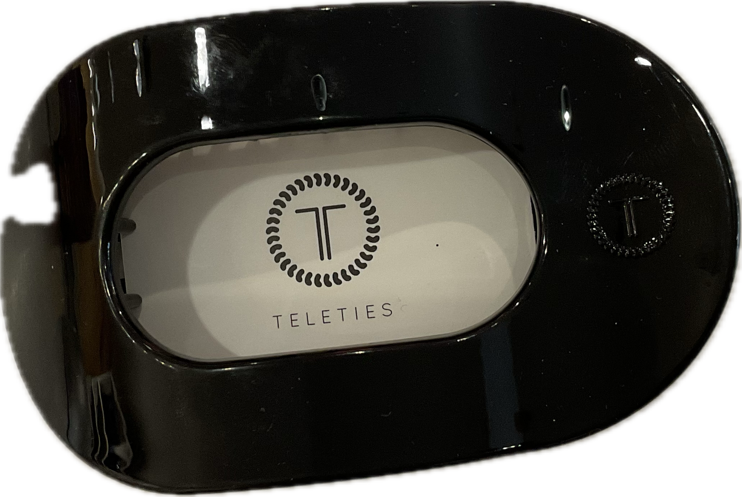 Teleties - Flat Hair Clip -  Jet Black