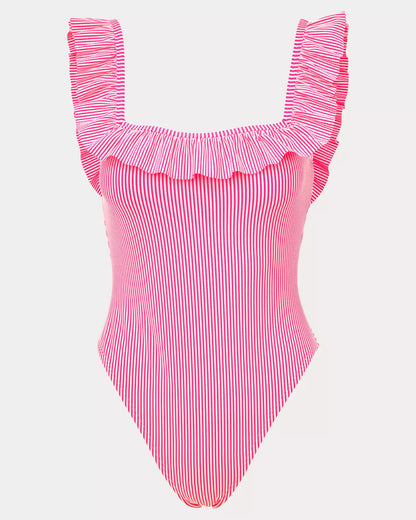 Lilly Pulitzer Aemma Ruffle One Piece - BHI