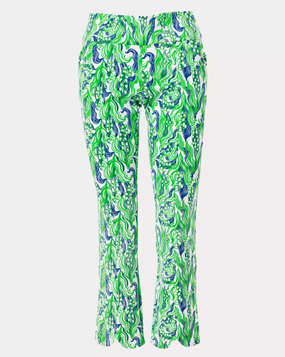 Lilly Pulitzer UPF 50+ Corso Scallop Kick Flare Pant - BHI