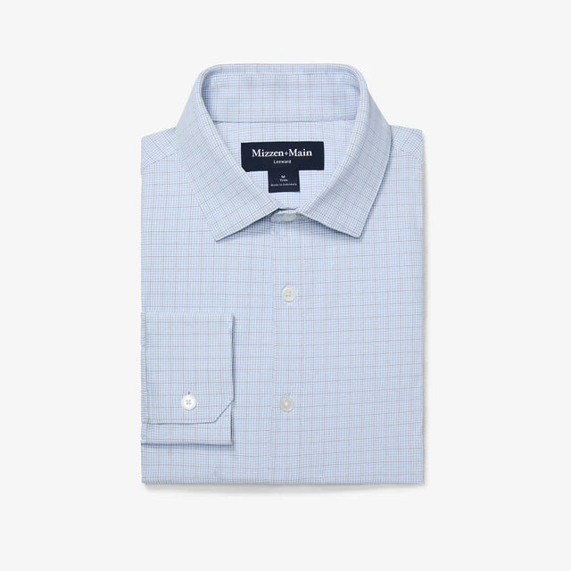 Mizzen+Main Leeward LS Dress Shirt-BHI
