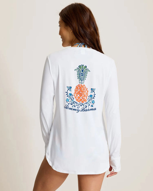 Tommy Bahama Tropical Pullover Rash Guard - BHI