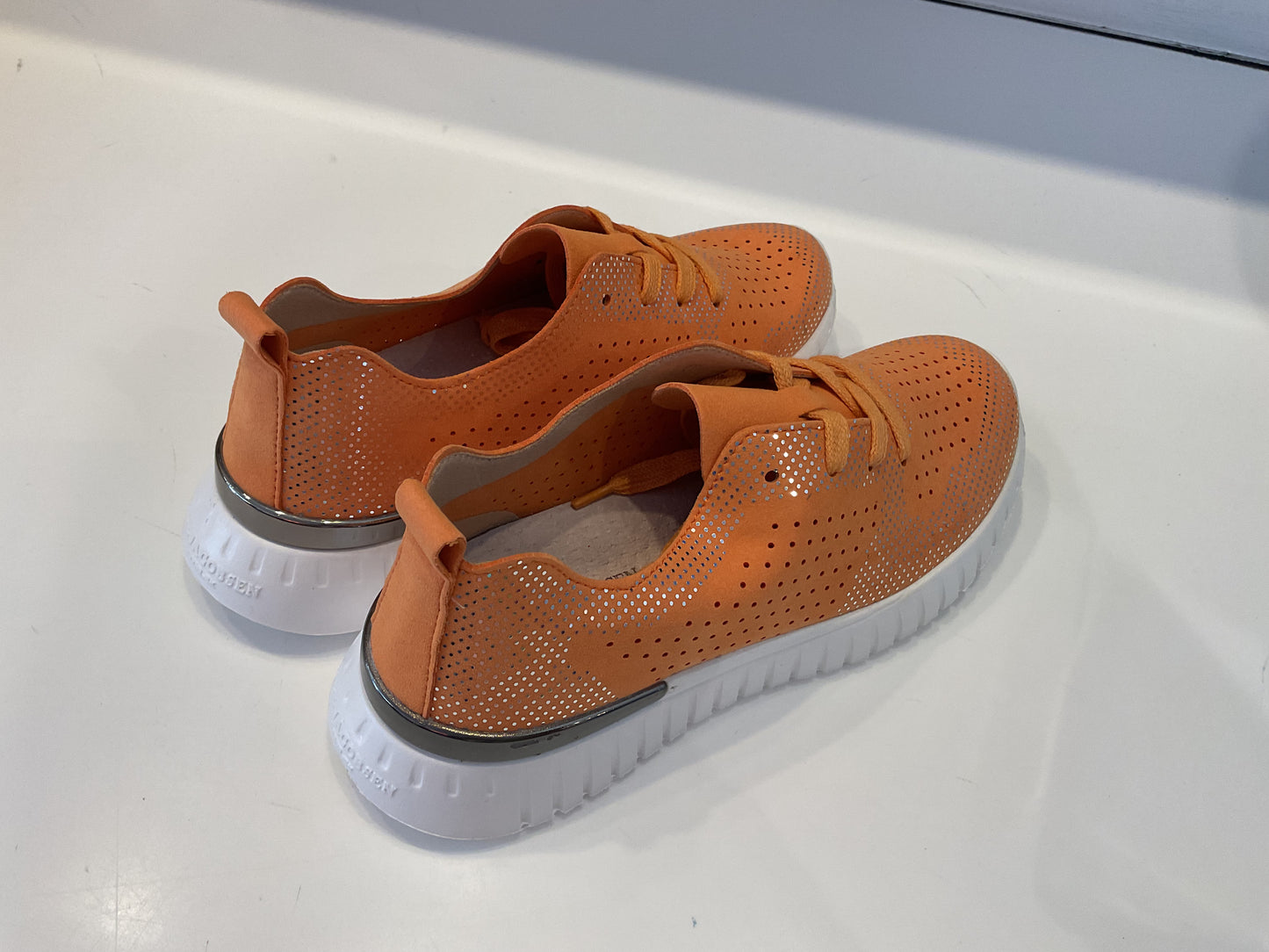 Embellished Sneakers - Mango Sorbet - Ilse Jacobsen