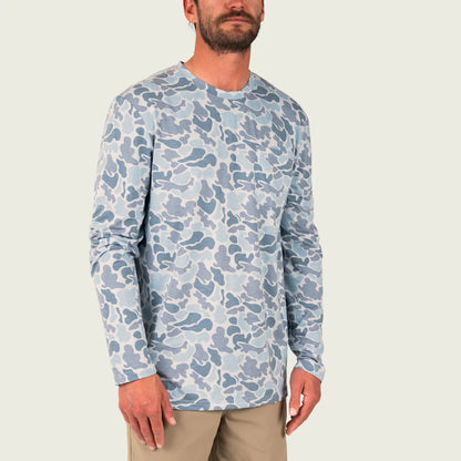 Marsh Wear - Buxton LS tee  silver camo