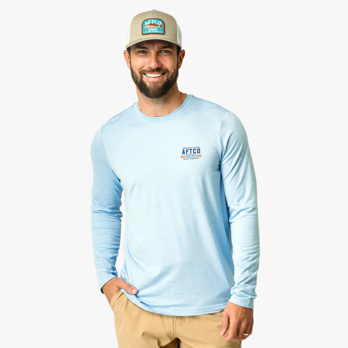 AFTCO - License Plate Sun Protection LS Shirt - BHI
