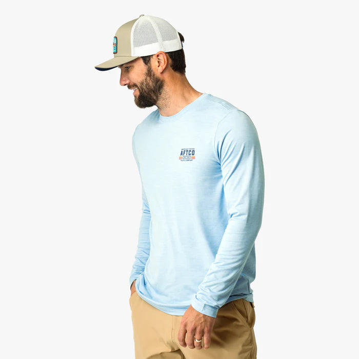 AFTCO - License Plate Sun Protection LS Shirt - BHI