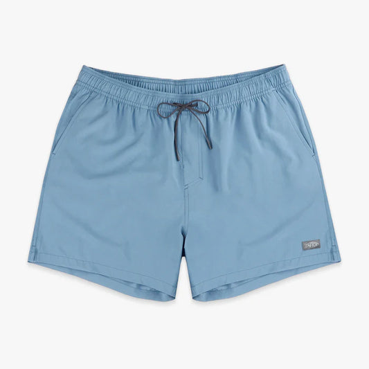 AFTCO Strike Short Printed Swim Trunks - Air Force Blue - BHI