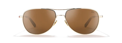 Zeal Shipstern Stainless Steel Aviator Polarized Sunglasses - BHI