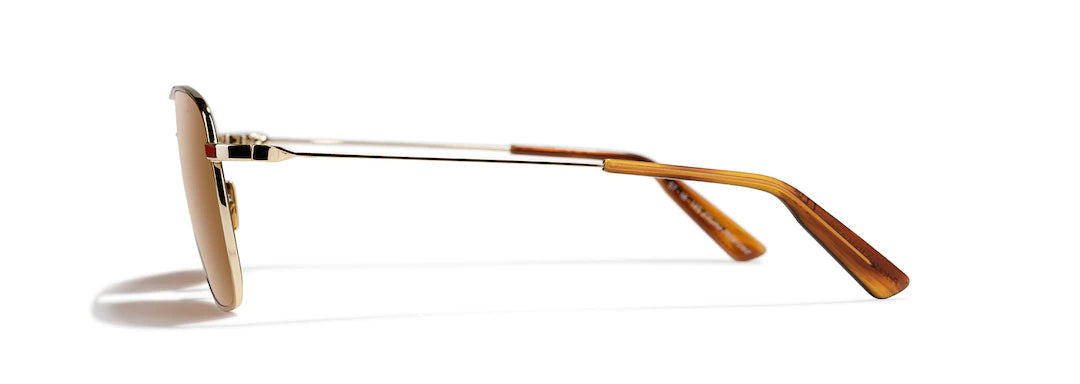 Zeal Shipstern Stainless Steel Aviator Polarized Sunglasses - BHI